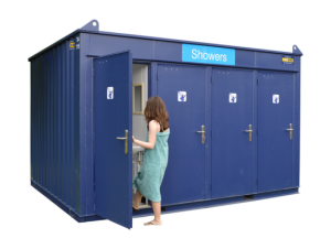 Deluxe Shower Unit