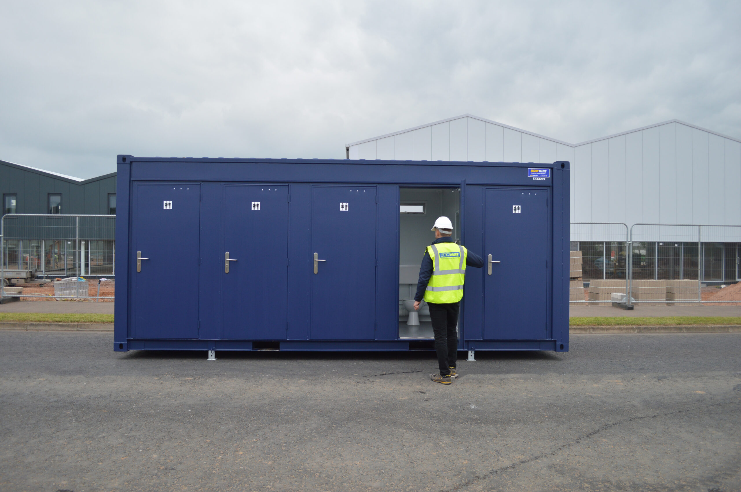 Anti-vandal Mains Toilet Cabins - Image 12