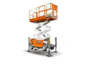 Narrow Diesel Scissor Lift (1)