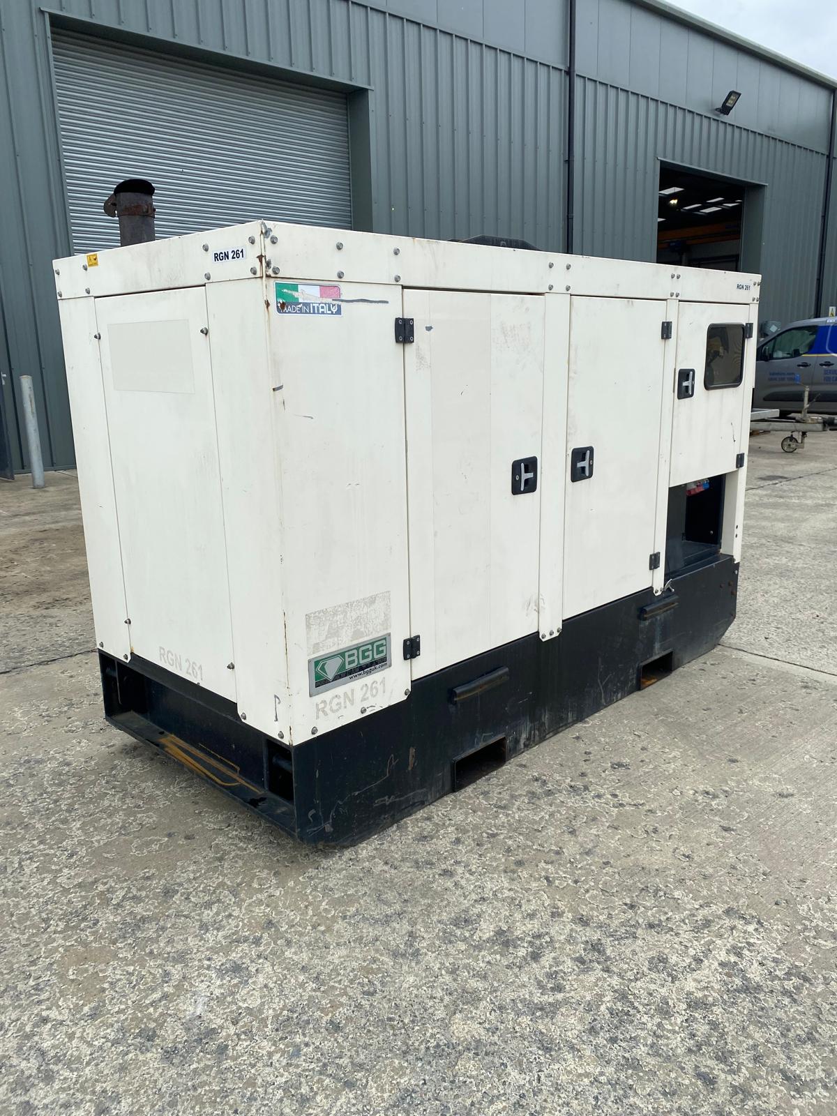 2017 BRUNO GX112FE3 100KVA 3PH SILENCED DIESEL GENERATOR - Image 3