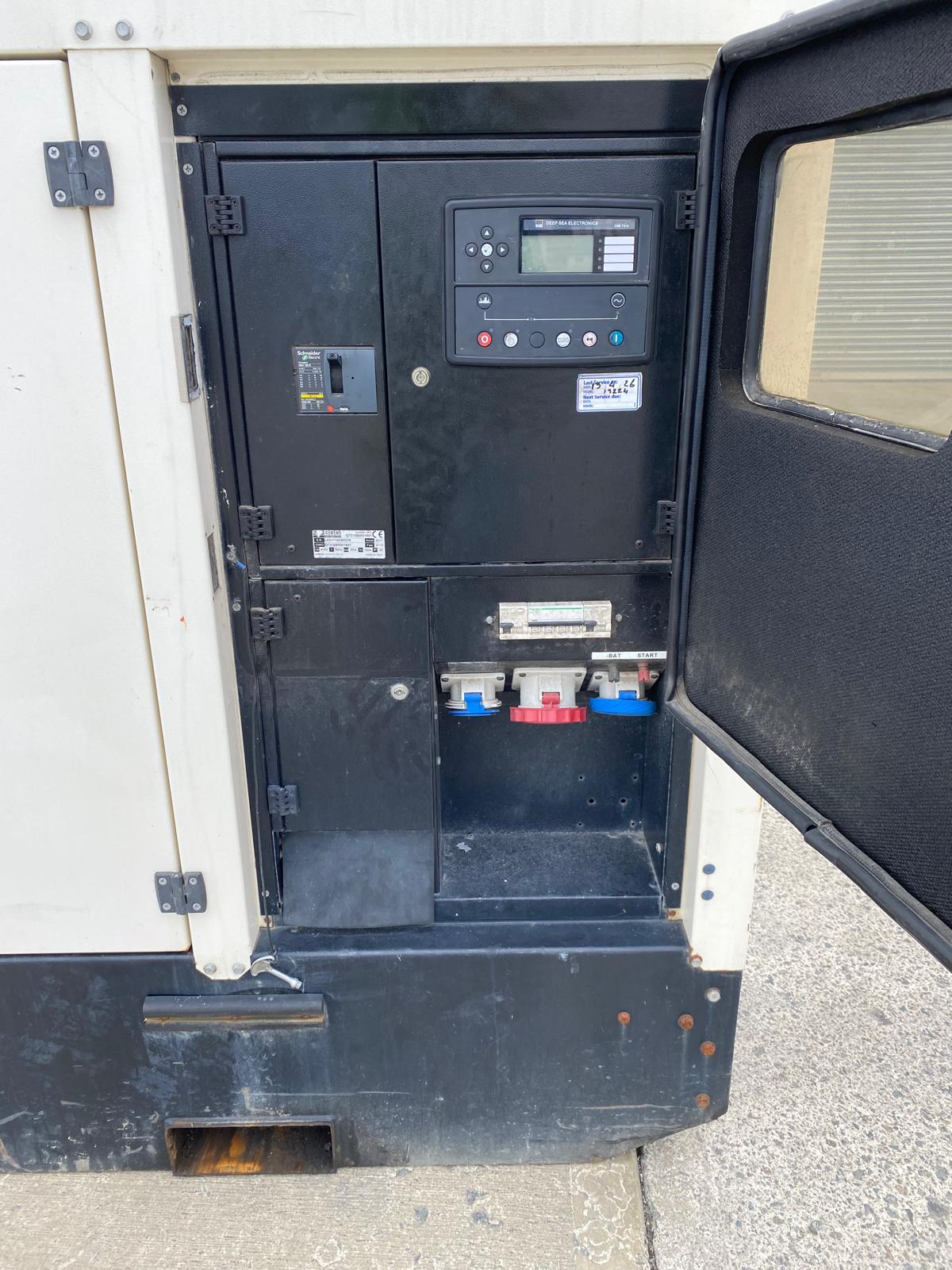 2017 BRUNO GX112FE3 100KVA 3PH SILENCED DIESEL GENERATOR - Image 10