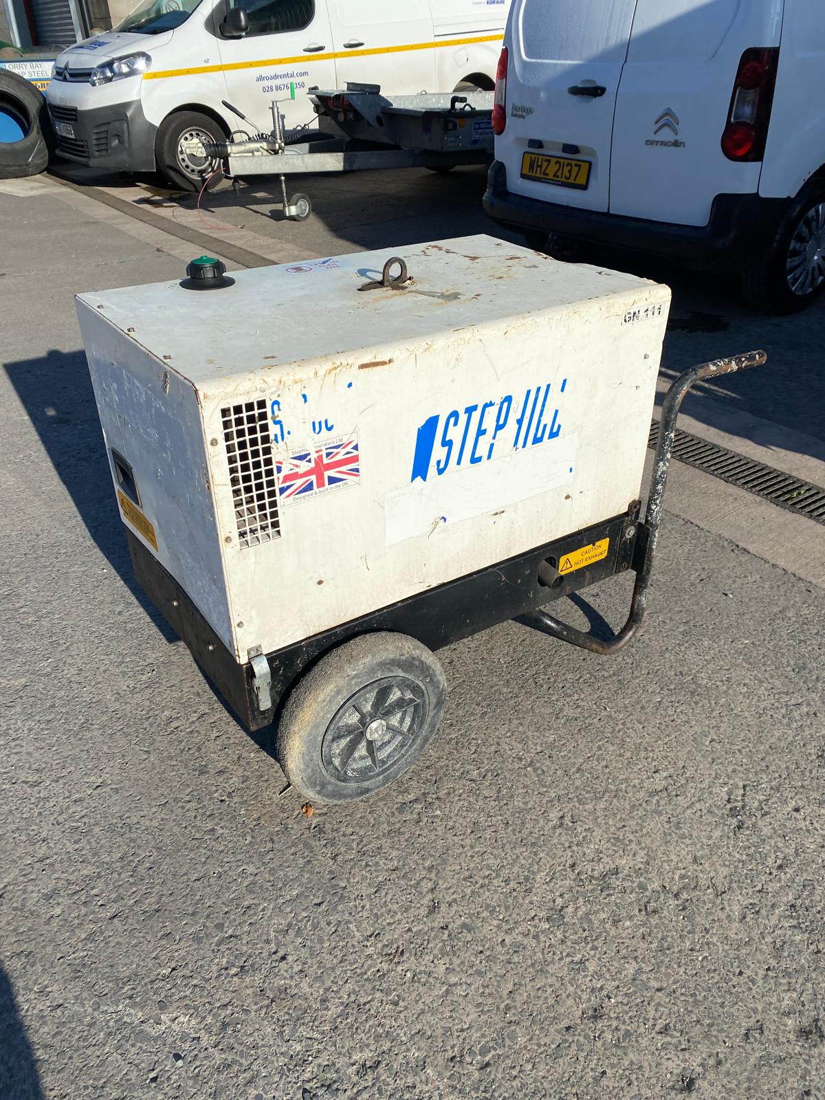 2020 STEPHILL SSD6000 5KW DIESEL GENERATOR